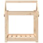 vidaXL Hundebett 61x50x70 cm Massivholz Kiefer vidaXL Hundebett 61x50x70 cm Massivholz Kiefer