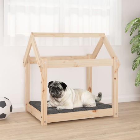 vidaXL Hundebett 71x55x70 cm Massivholz Kiefer