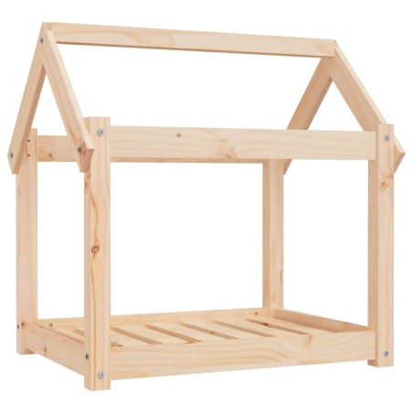 vidaXL Hundebett 71x55x70 cm Massivholz Kiefer