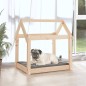 vidaXL Hundebett 71x55x70 cm Massivholz Kiefer vidaXL Hundebett 71x55x70 cm Massivholz Kiefer