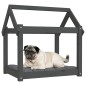 vidaXL Hundebett Grau 71x55x70 cm Massivholz Kiefer vidaXL Hundebett Grau 71x55x70 cm Massivholz Kiefer
