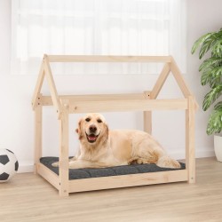 vidaXL Hundebett 81x60x70 cm Massivholz Kiefer