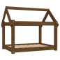 vidaXL Hundebett Honigbraun 81x60x70 cm Massivholz Kiefer vidaXL Hundebett Honigbraun 81x60x70 cm Massivholz Kiefer
