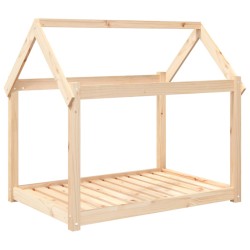 vidaXL Hundebett 101x70x90 cm Massivholz Kiefer