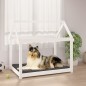 vidaXL Hundebett Weiß 101x70x90 cm Massivholz Kiefer vidaXL Hundebett Weiß 101x70x90 cm Massivholz Kiefer