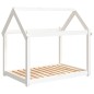 vidaXL Hundebett Weiß 101x70x90 cm Massivholz Kiefer vidaXL Hundebett Weiß 101x70x90 cm Massivholz Kiefer