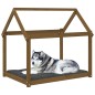 vidaXL Hundebett Honigbraun 111x80x100 cm Massivholz Kiefer vidaXL Hundebett Honigbraun 111x80x100 cm Massivholz Kiefer