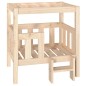vidaXL Hundebett 65,5x43x70 cm Massivholz Kiefer vidaXL Hundebett 65,5x43x70 cm Massivholz Kiefer