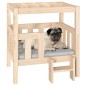 vidaXL Hundebett 65,5x43x70 cm Massivholz Kiefer vidaXL Hundebett 65,5x43x70 cm Massivholz Kiefer