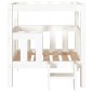 vidaXL Hundebett Weiß 65,5x43x70 cm Massivholz Kiefer vidaXL Hundebett Weiß 65,5x43x70 cm Massivholz Kiefer