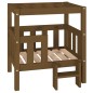 vidaXL Hundebett Honigbraun 65,5x43x70 cm Massivholz Kiefer vidaXL Hundebett Honigbraun 65,5x43x70 cm Massivholz Kiefer