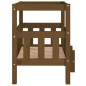 vidaXL Hundebett Honigbraun 65,5x43x70 cm Massivholz Kiefer vidaXL Hundebett Honigbraun 65,5x43x70 cm Massivholz Kiefer