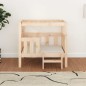 vidaXL Hundebett 75,5x63,5x70 cm Massivholz Kiefer vidaXL Hundebett 75,5x63,5x70 cm Massivholz Kiefer