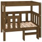 vidaXL Hundebett Honigbraun 75,5x63,5x70 cm Massivholz Kiefer vidaXL Hundebett Honigbraun 75,5x63,5x70 cm Massivholz Kiefer