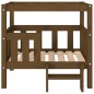 vidaXL Hundebett Honigbraun 75,5x63,5x70 cm Massivholz Kiefer vidaXL Hundebett Honigbraun 75,5x63,5x70 cm Massivholz Kiefer