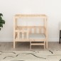 vidaXL Hundebett 95,5x73,5x90 cm Massivholz Kiefer vidaXL Hundebett 95,5x73,5x90 cm Massivholz Kiefer
