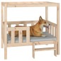 vidaXL Hundebett 95,5x73,5x90 cm Massivholz Kiefer vidaXL Hundebett 95,5x73,5x90 cm Massivholz Kiefer