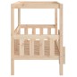vidaXL Hundebett 95,5x73,5x90 cm Massivholz Kiefer vidaXL Hundebett 95,5x73,5x90 cm Massivholz Kiefer