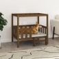 vidaXL Hundebett Honigbraun 95,5x73,5x90 cm Massivholz Kiefer vidaXL Hundebett Honigbraun 95,5x73,5x90 cm Massivholz Kiefer