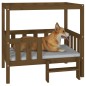vidaXL Hundebett Honigbraun 95,5x73,5x90 cm Massivholz Kiefer vidaXL Hundebett Honigbraun 95,5x73,5x90 cm Massivholz Kiefer