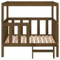 vidaXL Hundebett Honigbraun 105,5x83,5x100 cm Massivholz Kiefer vidaXL Hundebett Honigbraun 105,5x83,5x100 cm Massivholz Kiefer