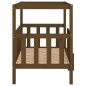 vidaXL Hundebett Honigbraun 105,5x83,5x100 cm Massivholz Kiefer vidaXL Hundebett Honigbraun 105,5x83,5x100 cm Massivholz Kiefer