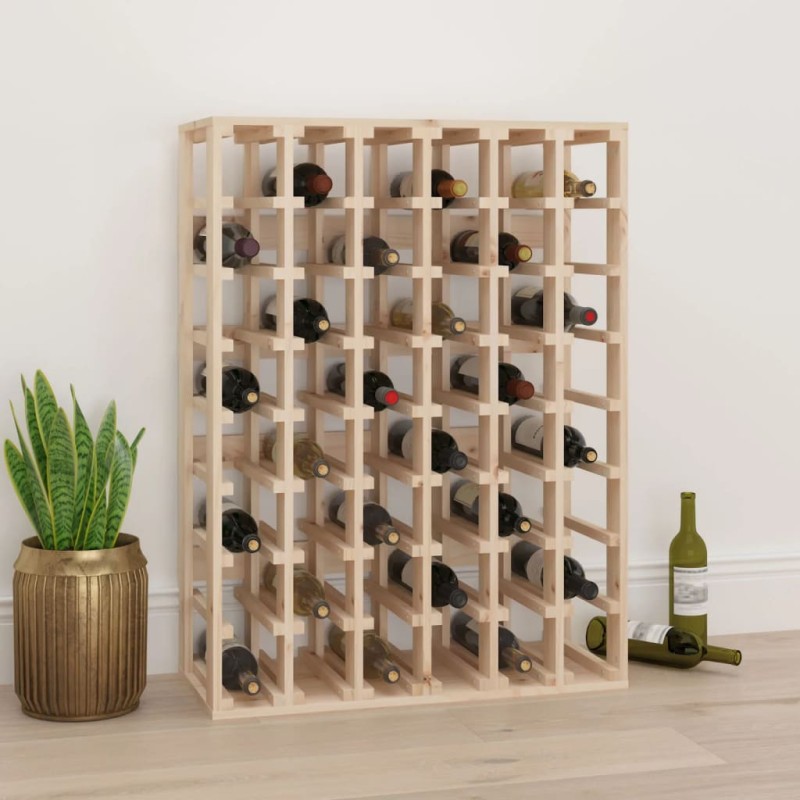 vidaXL Weinregal 70x33x94 cm Massivholz Kiefer vidaXL Weinregal 70x33x94 cm Massivholz Kiefer
