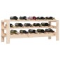 vidaXL Weinregal 109,5x30x42 cm Massivholz Kiefer vidaXL Weinregal 109,5x30x42 cm Massivholz Kiefer