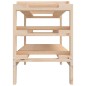 vidaXL Weinregal 109,5x30x42 cm Massivholz Kiefer vidaXL Weinregal 109,5x30x42 cm Massivholz Kiefer