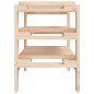 vidaXL Weinregal 61,5x30x42 cm Massivholz Kiefer vidaXL Weinregal 61,5x30x42 cm Massivholz Kiefer