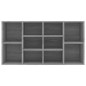 vidaXL Schuhbank Grau Sonoma 103x30x54,5 cm Holzwerkstoff vidaXL Schuhbank Grau Sonoma 103x30x54,5 cm Holzwerkstoff