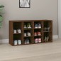 vidaXL Schuhbank Braun Eichen-Optik 103x30x54,5 cm Holzwerkstoff vidaXL Schuhbank Braun Eichen-Optik 103x30x54,5 cm Holzwerkstoff