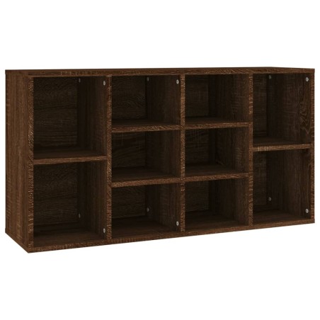 vidaXL Schuhbank Braun Eichen-Optik 103x30x54,5 cm Holzwerkstoff