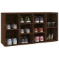 vidaXL Schuhbank Braun Eichen-Optik 103x30x54,5 cm Holzwerkstoff vidaXL Schuhbank Braun Eichen-Optik 103x30x54,5 cm Holzwerkstoff