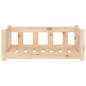 vidaXL Hundebett 75,5x55,5x28 cm Massivholz Kiefer vidaXL Hundebett 75,5x55,5x28 cm Massivholz Kiefer