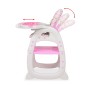 vidaXL 3-in-1 verwandelbarer Hochstuhl mit Essbrett Rosa vidaXL 3-in-1 verwandelbarer Hochstuhl mit Essbrett Rosa