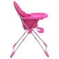 vidaXL Baby-Hochstuhl Rosa und Weiß vidaXL Baby-Hochstuhl Rosa und Weiß