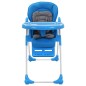 vidaXL Baby-Hochstuhl Blau und Grau vidaXL Baby-Hochstuhl Blau und Grau