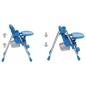 vidaXL Baby-Hochstuhl Blau und Grau vidaXL Baby-Hochstuhl Blau und Grau