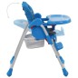 vidaXL Baby-Hochstuhl Blau und Grau vidaXL Baby-Hochstuhl Blau und Grau