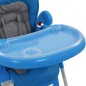 vidaXL Baby-Hochstuhl Blau und Grau vidaXL Baby-Hochstuhl Blau und Grau