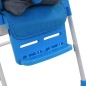 vidaXL Baby-Hochstuhl Blau und Grau vidaXL Baby-Hochstuhl Blau und Grau