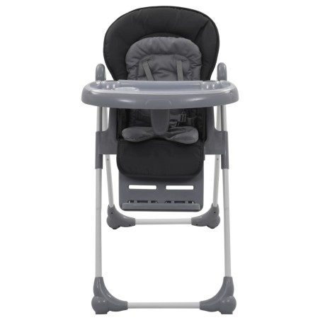 vidaXL Baby-Hochstuhl Grau 