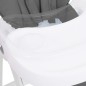 vidaXL Baby-Hochstuhl Dunkelgrau Aluminium vidaXL Baby-Hochstuhl Dunkelgrau Aluminium