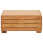 vidaXL Modular-Fußhocker 1 Stk. mit Kissen Massivholz Akazie vidaXL Modular-Fußhocker 1 Stk. mit Kissen Massivholz Akazie