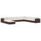 vidaXL Modular-Sofa-Mittelteil 1 Stk. + Auflagen Poly Rattan Schwarz vidaXL Modular-Sofa-Mittelteil 1 Stk. + Auflagen Poly Rattan Schwarz