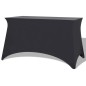 vidaXL Stretch-Tischhusse 2 Stk. 183 x 76 x 74 cm Anthrazit vidaXL Stretch-Tischhusse 2 Stk. 183 x 76 x 74 cm Anthrazit
