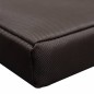 vidaXL Hundematte Flach Rechteckig Braun L vidaXL Hundematte Flach Rechteckig Braun L