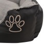 vidaXL Hundebett mit gepolstertem Kissen Größe XL Schwarz vidaXL Hundebett mit gepolstertem Kissen Größe XL Schwarz