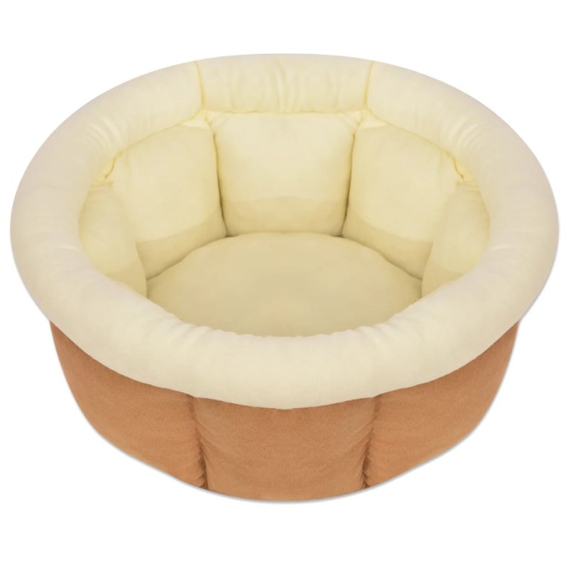 vidaXL Hundebett Größe L Beige